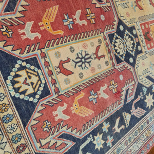 Hand knotted wool rug 291157 size 191 x 157 cm