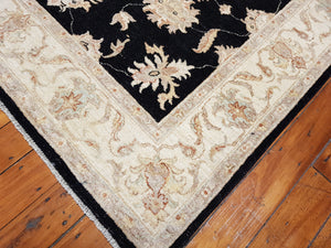 Hand knotted wool Rug 191151 size 191 x 151 cm Afghanistan