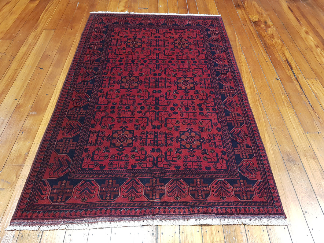 Hand knotted wool Rug 7 size 195 x 125 cm Afghanistan
