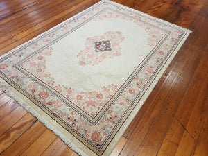 Hand knotted wool Rug 437 size 189 x 137 cm Iran