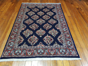 Hand knotted wool Rug 433 size 195 x 134 cm Iran