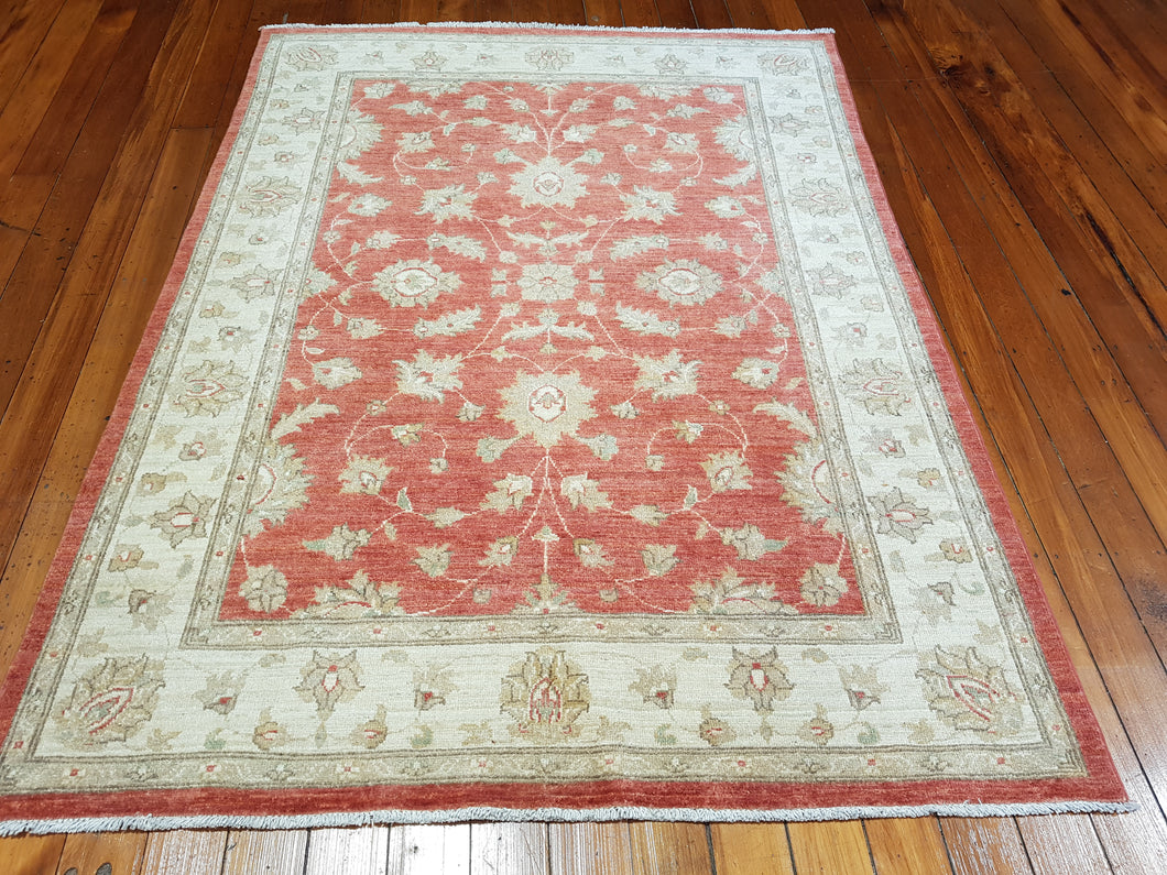 Hand knotted wool Rug 150201 size 150 x 201 cm Afghanistan