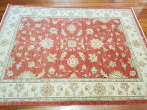 Hand knotted wool Rug 150201 size 150 x 201 cm Afghanistan