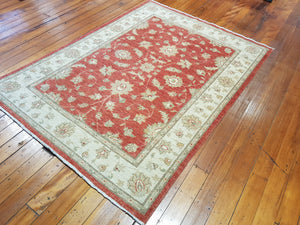 Hand knotted wool Rug 150201 size 150 x 201 cm Afghanistan