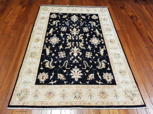 Hand knotted wool Rug 208147 size 208 x 147 cm Afghanistan