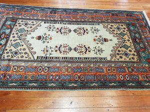 Hand knotted wool Rug 232133 size 232 x 133 cm Turkey