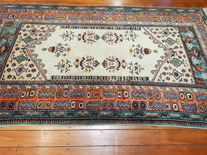 Hand knotted wool Rug 232133 size 232 x 133 cm Turkey