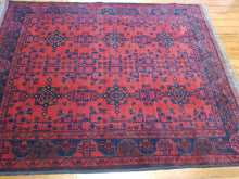 Load image into Gallery viewer, Hand knotted wool Rug 9063 size 187 x 154 cm Afghanistan