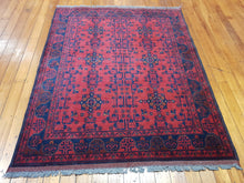 Load image into Gallery viewer, Hand knotted wool Rug 9063 size 187 x 154 cm Afghanistan
