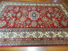 Load image into Gallery viewer, Hand knotted wool Rug 27 size 288 x 210 cm Kazakhstan