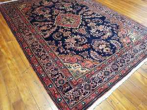 Hand knotted wool Rug 575  size 210 x 292 cm Iran