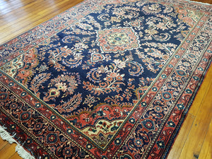Hand knotted wool Rug 575  size 210 x 292 cm Iran