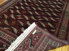 Load image into Gallery viewer, Hand knotted wool Rug 772 size 343 x 194 cm Afghanistan