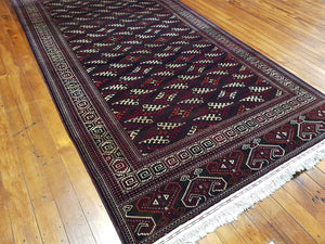 Hand knotted wool Rug 772 size 343 x 194 cm Afghanistan