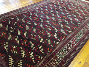 Hand knotted wool Rug 772 size 343 x 194 cm Afghanistan