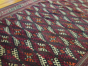 Hand knotted wool Rug 772 size 343 x 194 cm Afghanistan