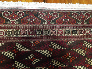 Hand knotted wool Rug 772 size 343 x 194 cm Afghanistan