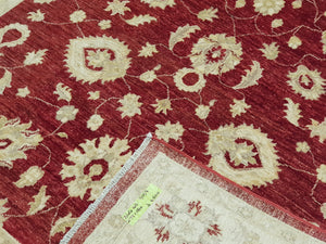 Hand knotted wool Rug 9057 size 279 x 184 cm Afghanistan