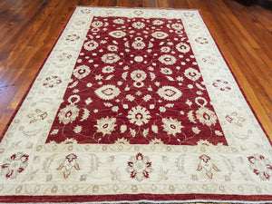 Hand knotted wool Rug 9057 size 279 x 184 cm Afghanistan