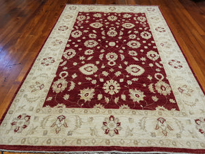 Hand knotted wool Rug 9057 size 279 x 184 cm Afghanistan