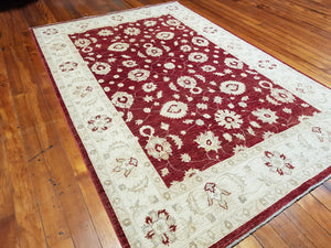 Hand knotted wool Rug 9057 size 279 x 184 cm Afghanistan