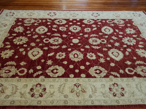Hand knotted wool Rug 9057 size 279 x 184 cm Afghanistan