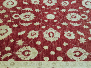 Hand knotted wool Rug 9057 size 279 x 184 cm Afghanistan