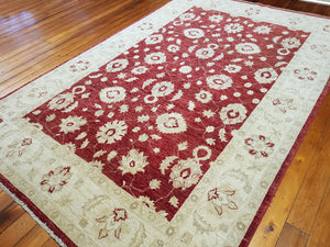 Hand knotted wool Rug 9057 size 279 x 184 cm Afghanistan
