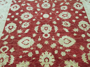 Hand knotted wool Rug 9057 size 279 x 184 cm Afghanistan