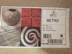 100% pure wool Metro 9306 110 size 200 x 290 cm Belgium