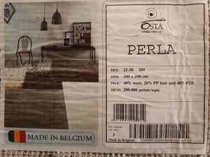 Wool part Perla 2230 101 size 200 x 290 cm Belgium