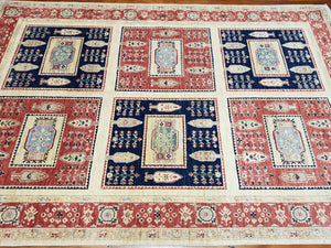 Hand knotted wool Rug 250167 size 250 x 167 cm Afghanistan
