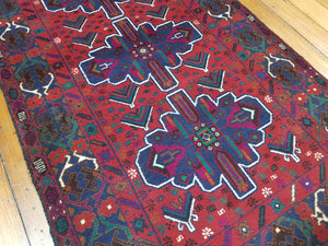 Hand knotted wool Rug 14 size 143 x 85 cm Afghanistan