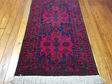 Load image into Gallery viewer, Hand knotted wool Rug 12 size 142 x 88 cm Afghanistan