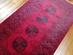 Hand knotted wool Rug 8 size 162 x 93 cm Pakistan