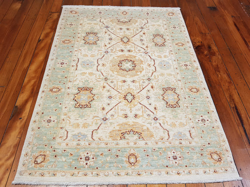 Hand knotted wool Rug 167118 size 167 x 118 cm Afghanistan