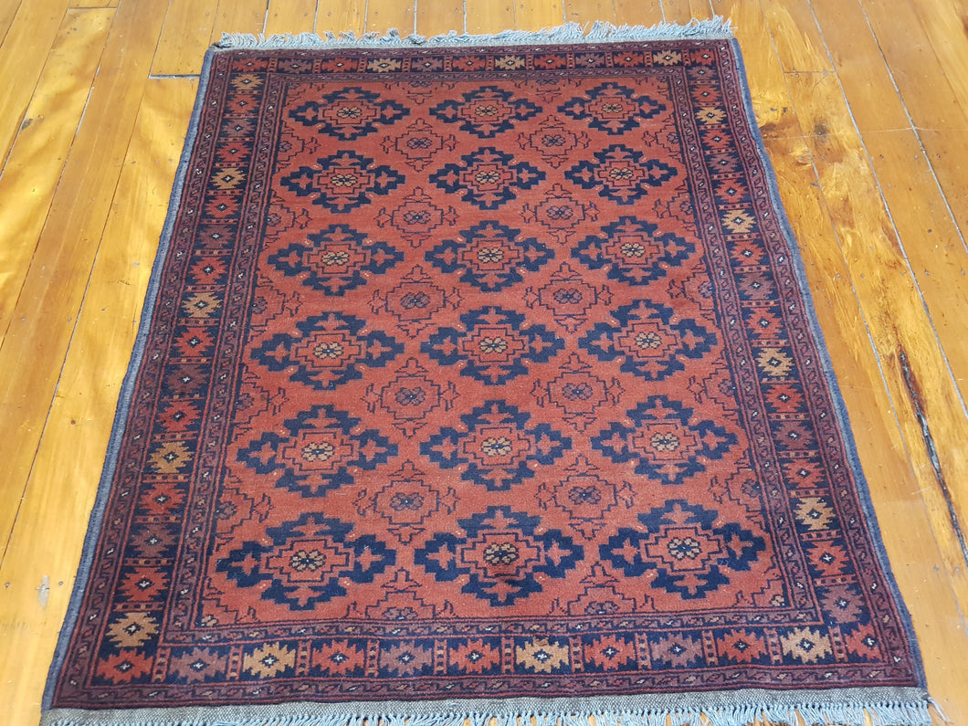 Hand knotted wool Rug 290 size 151 x 101 cm Afghanistan