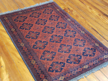 Load image into Gallery viewer, Hand knotted wool Rug 290 size 151 x 101 cm Afghanistan