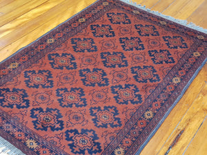 Hand knotted wool Rug 290 size 151 x 101 cm Afghanistan