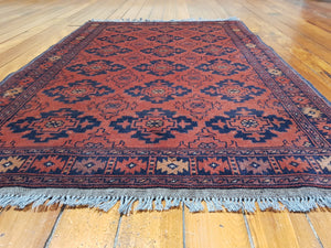 Hand knotted wool Rug 290 size 151 x 101 cm Afghanistan