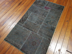 Hand knotted wool Rug 048 size 158 x 79 cm Afghanistan