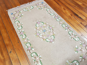 hand knotted wool Rug 5 size  160 x 90 cm India