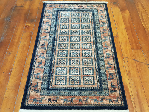 100% wool Kasghai 4301  500 size 80 x 160 cm Belgium