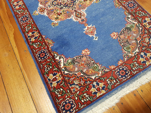 Hand knotted wool Rug 12064 size 120 x 64 cm Iran