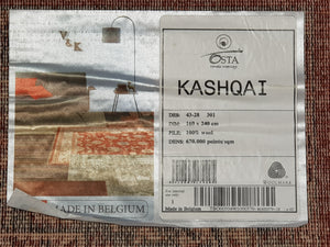 100% wool Rug Kasghai 4328 301 size 160 x 240 cm Belgium