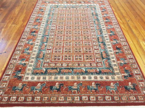 100% wool Rug  Kasghai 4301 300 size 160 x 240 cm Belgium