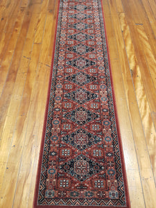 100% wool Rug Kashqai 4308 300 size 67 x 275 cm Belgium