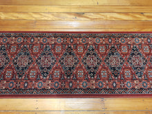 Load image into Gallery viewer, 100% wool Rug Kashqai 4308 300 size 67 x 275 cm Belgium