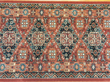 Load image into Gallery viewer, 100% wool Rug Kashqai 4308 300 size 67 x 275 cm Belgium
