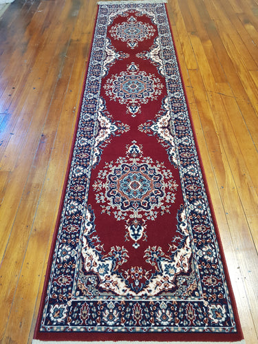 100% wool Saphir  95150  330 size 85 x 350 cm Belgium